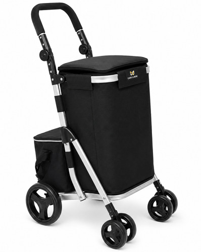Großer rad einkaufstrolley - großer,