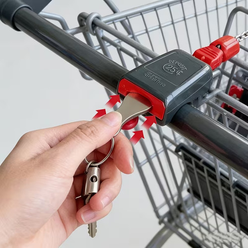 Anti verlust einkaufswagen - anti-verlust,
