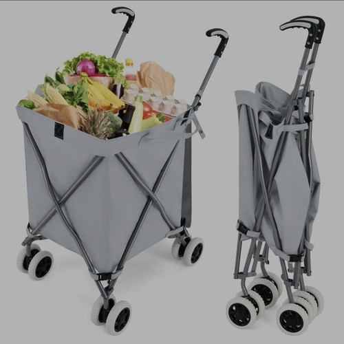 90l faltbarer einkaufswagen - 90l,