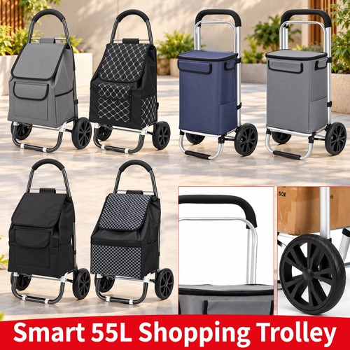 55l einkaufstrolley faltbar - 55l,