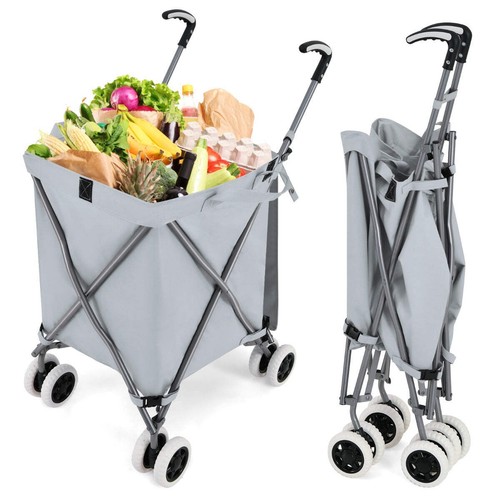 90l faltbarer einkaufstrolley - 90l,