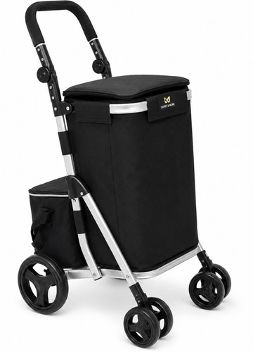 Großer rad einkaufstrolley - 4,